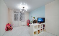 Детская комната с сатиновым натяжным потолком